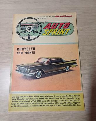 Rivista vintage Autosprint 1962