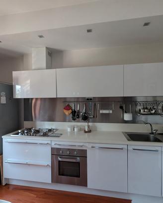 cucina lineare snaidero m 3.04 + frigorifero LG 