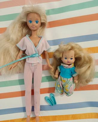 Coppia Skipper e Kelly sorelle di Barbie Mattel