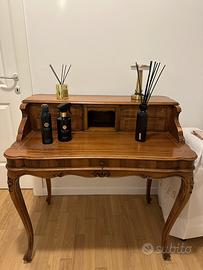Scrittoio Legno Massello Stile Luigi XV- Vintage