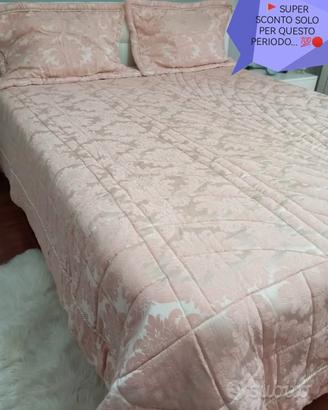 Trapuntone letto matrimoniale 🛌 con cuscini 🟪