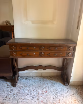 Set mobili in legno antico