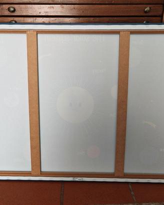 Quadro decorativo bimbi “Sistema Solare”