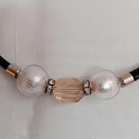 Collana in vetro di Murano Giallo