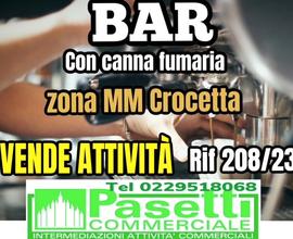 BAR con canna fumaria MM Crocetta