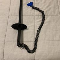 Fioretto in plastica e parasno taglia s