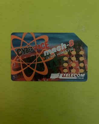 Scheda telefonica rara Invicta