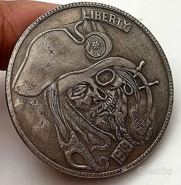 Moneta pirata decorativa Hobo Coin 1919