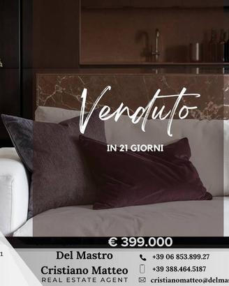 Appartamento di 51 m² con 2 locali a Roma