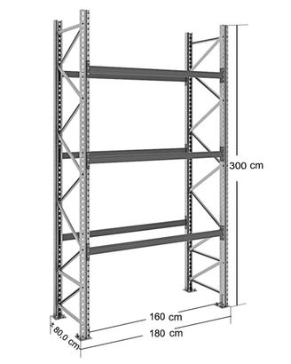 Scaffali porta pallet
