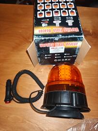 Lampeggiante Girofaro LED Magnetico 12/24v Nuovo