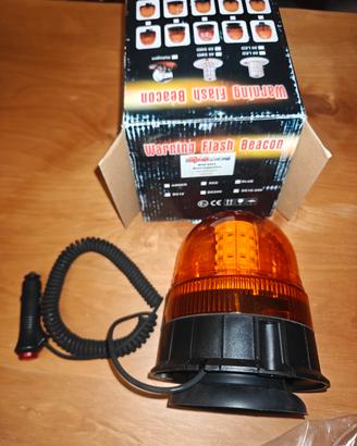 Lampeggiante Girofaro LED Magnetico 12/24v Nuovo
