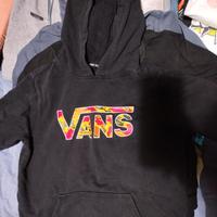 felpa nera Vans 