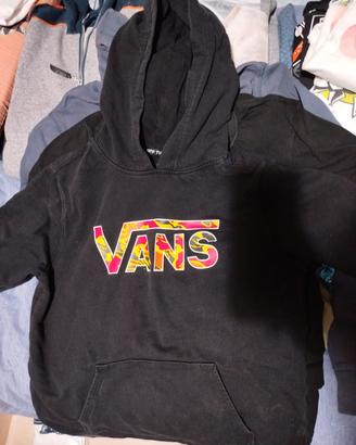 felpa nera Vans 