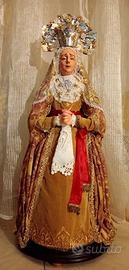 Statua  Madonna "VIRGEN DE LA ESPERANZA" -Spagnola