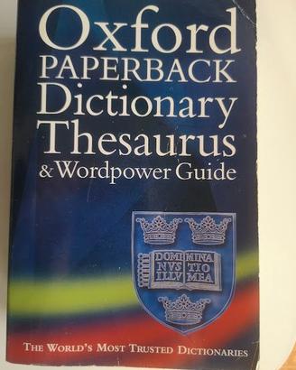 Oxford Paperback Dictionary Thesaurus
