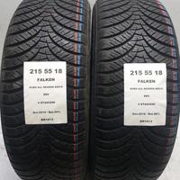 2 GOMME 215 55 18 FALKEN BR1413