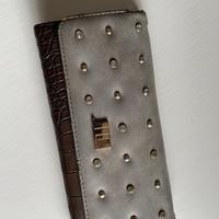 Portafoglio JLO marrone e grigio