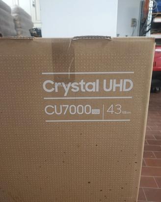 samsung crystal uhd cu7000 43 pollici 