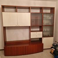 salotto ciliegio e panna L. 240 cm