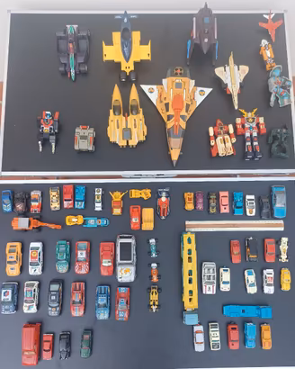 robot vintage starcom trasformers modellini obsole