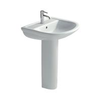 Stock pz 9 Lavabo cm 68x55 colonna esclusa