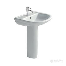 Stock pz 9 Lavabo cm 68x55 colonna esclusa