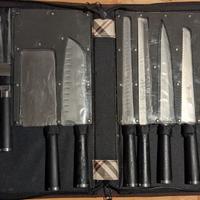 Set coltelli stile giapponese da cucina