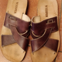 Ciabatte cuoio uomo nunero 42