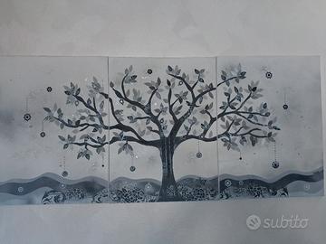 quadro su tela dipinto a mano