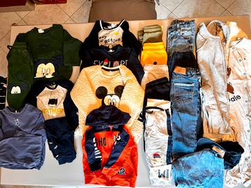 Abbigliamento bimbo 12/18 mesi – 20 capi