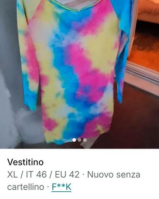 vestitino donna