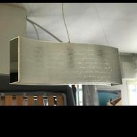 lampadario serigrafato 