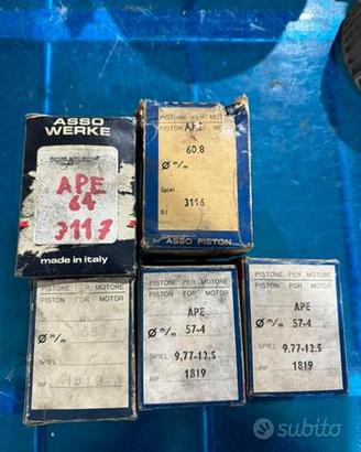 Pistoni bielle ape 150/175