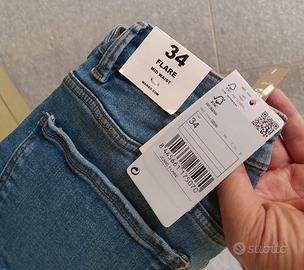 Jeans Flare 34 Tg - Mango originali