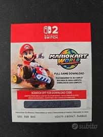 Mario kart Word + story of season per switch 2