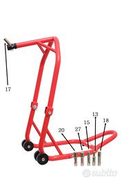 cavalletto alzamoto anteriore 