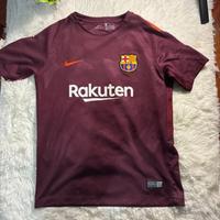 t-shirt barcellona terza maglia 2017/18 M bambino
