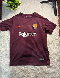 t-shirt barcellona terza maglia 2017/18 M bambino