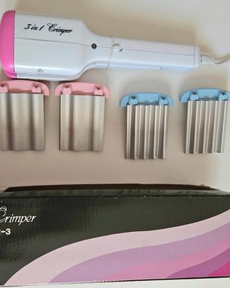 Tripla piastra 3 in 1 per capelli