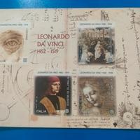 francobolli Leonardo da Vinci