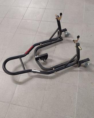 Cavalletto posteriore girevole moto