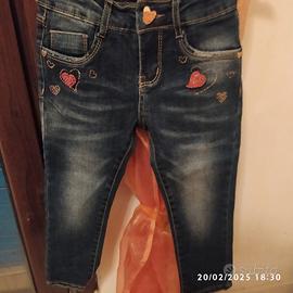jeans bambina Lollipop , nuovo tg 30 mesi 