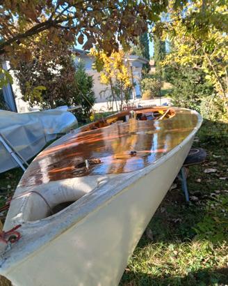 Flying dutchman in legno
