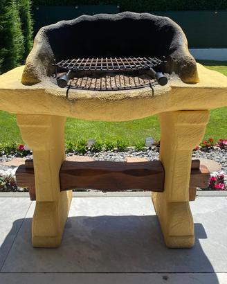 Barbecue in cemento