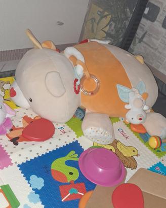 gioco orso  tummy time