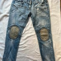 jeans donna sexy woman stile vintage taglia M
