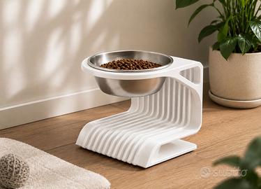Supporto rialzato per ciotola cane-gatto Design