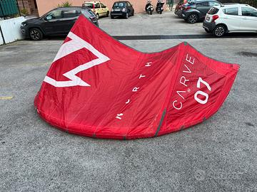 North Carve 7 mq con barra opzionale. Ala Kitesurf
