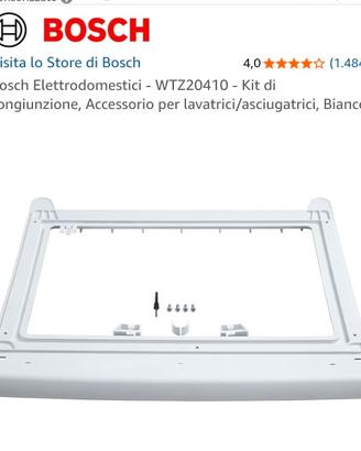 kit congiunzione lavatrice asciugatrice dellaBosh
